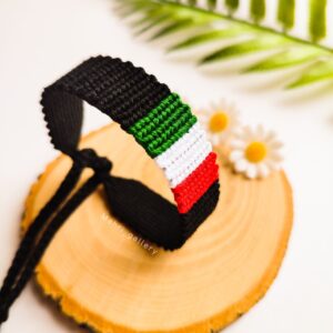دستبند مردانه پرچم ایران آلفا